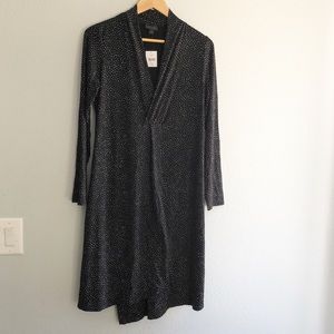 J. Jill Wearever Collection Drape Asymmetric Dress